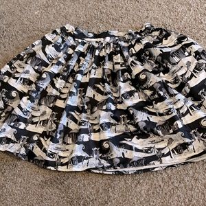 Disney Nightmare before Christmas skirt